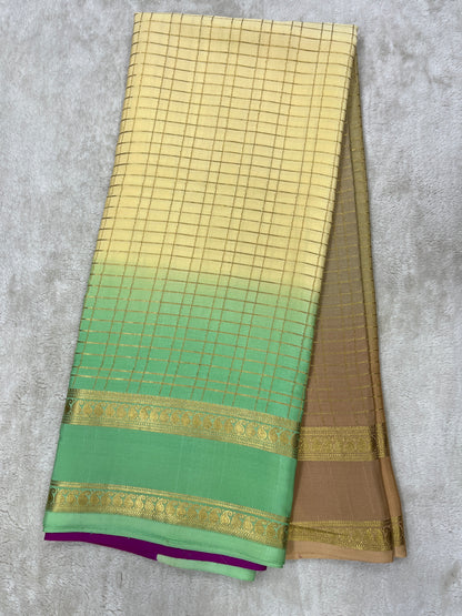 Pure Crepe Mysore Silk - 1627211