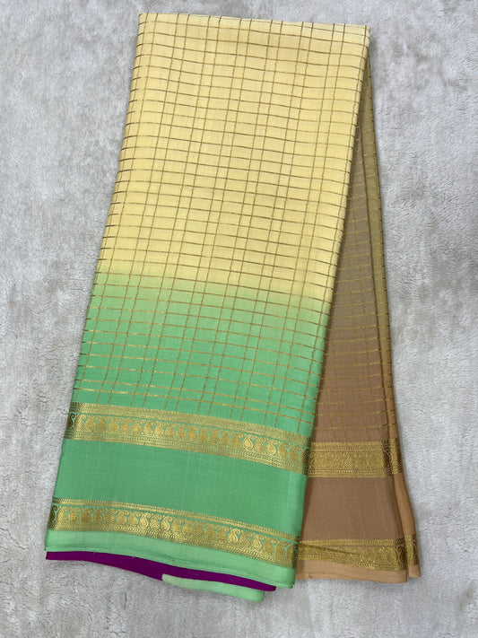 Pure Crepe Mysore Silk - 1627211