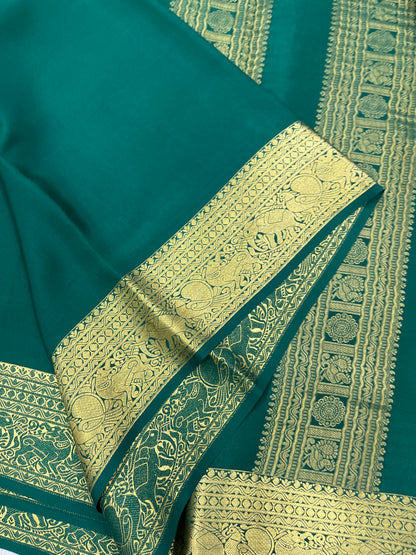 Pure Mysore silk saree- Butta(259871)