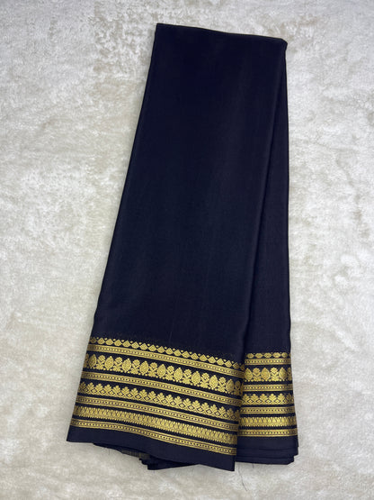 Pure crepe Mysore silk -( 131036411)