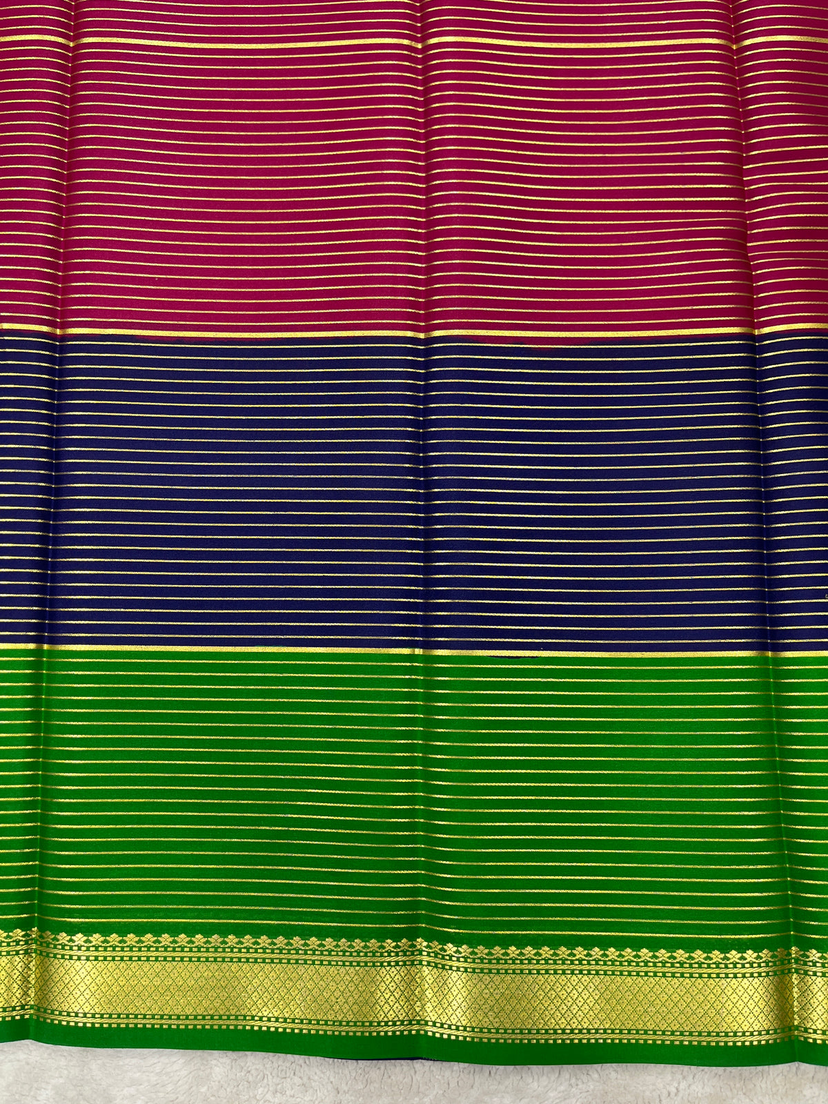 Pure crepe Mysore silk saree 26386509 (70gsm)