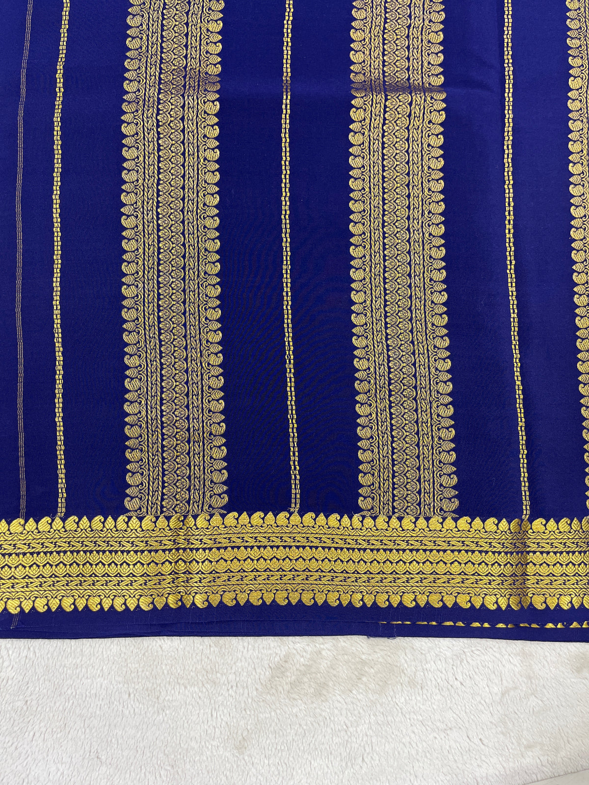 Pure Mysore Silk-Big Checks- 120GSM (1462531)