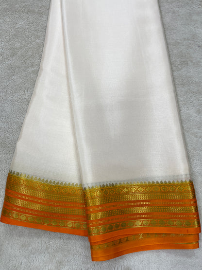 Pure crepe Mysore silk-Raksha Lines CP(131036402)
