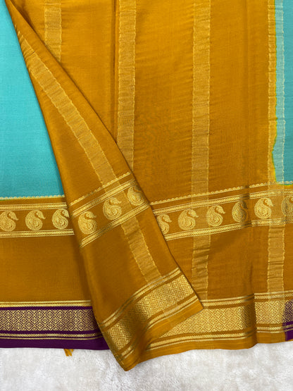 Pure Crepe Mysore Silk 3 D   - 1146002