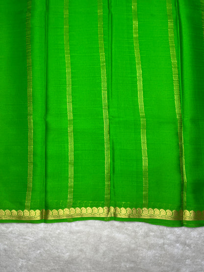 Pure crepe Mysore silk saree-70GSM (1103603)