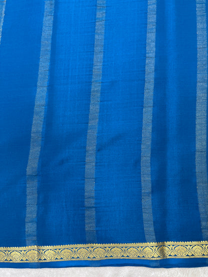 Pure crepe Mysore silk saree 12105002 (120gsm)
