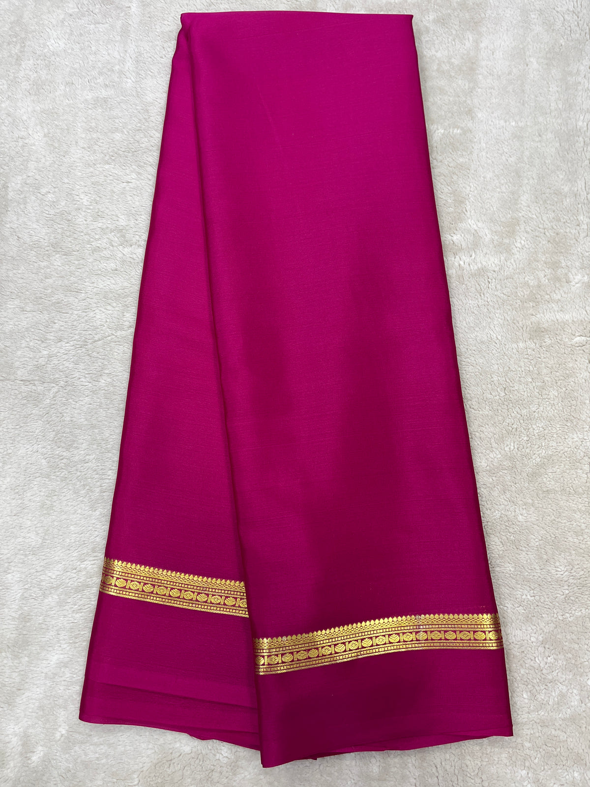 Pure crepe Mysore silk saree 26387301 (70gsm)