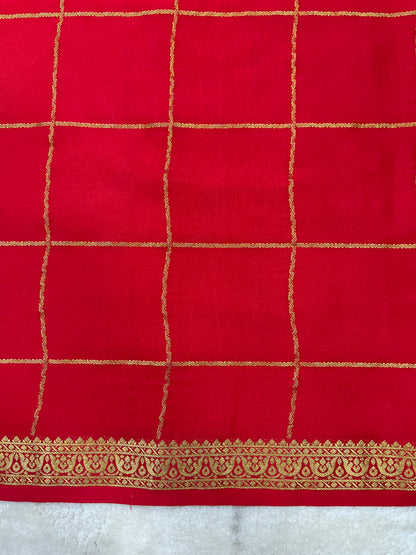 Pure crepe Mysore silk saree 13105584