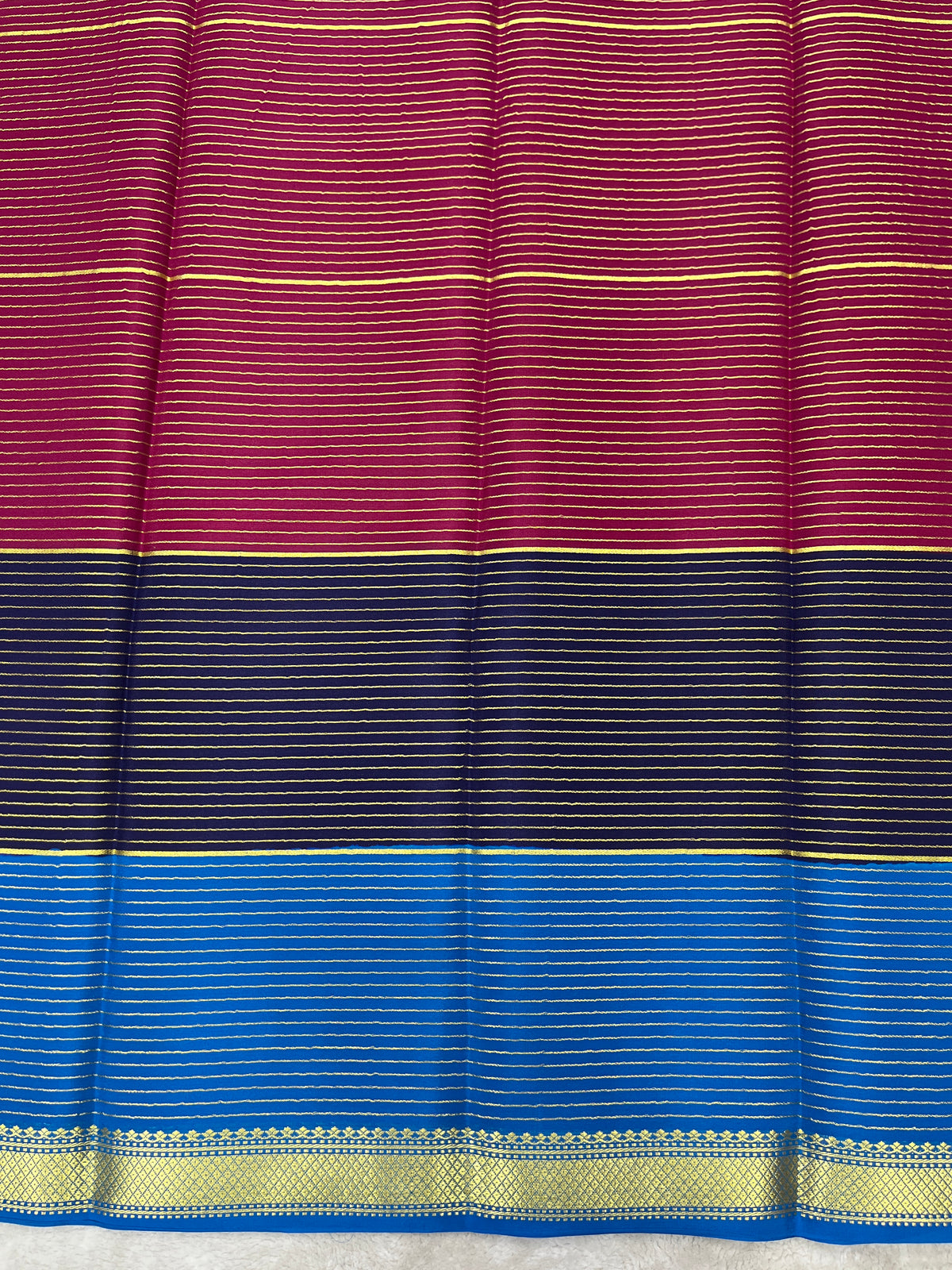 Pure crepe Mysore silk saree 26386509 (70gsm)