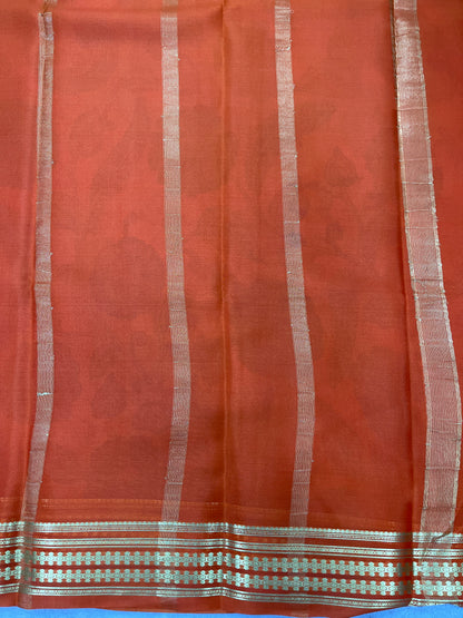 Pure crepe Mysore silk saree 26386623 (70gsm)