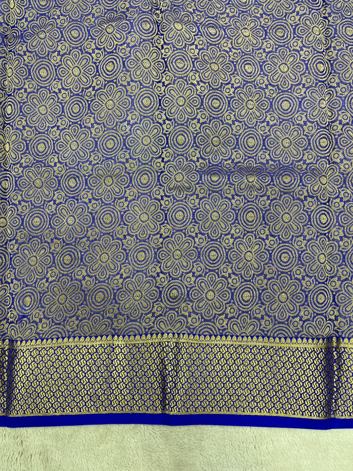 Pure crepe Mysore silk- Brocade(16271503)