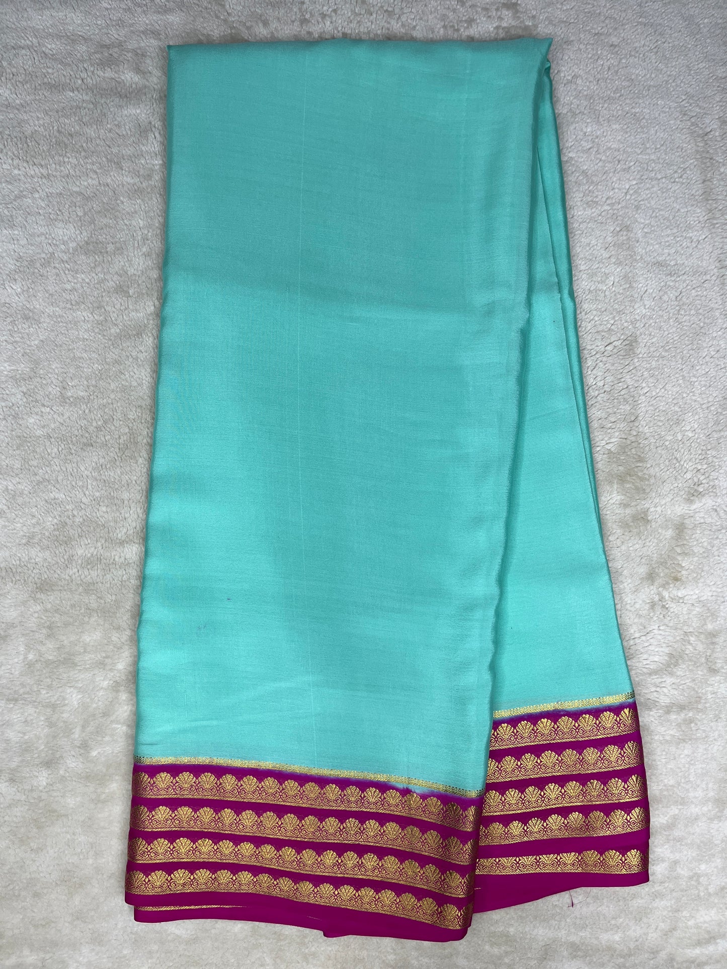 Pure Mysore crepe saree-120 GSM(16271501)