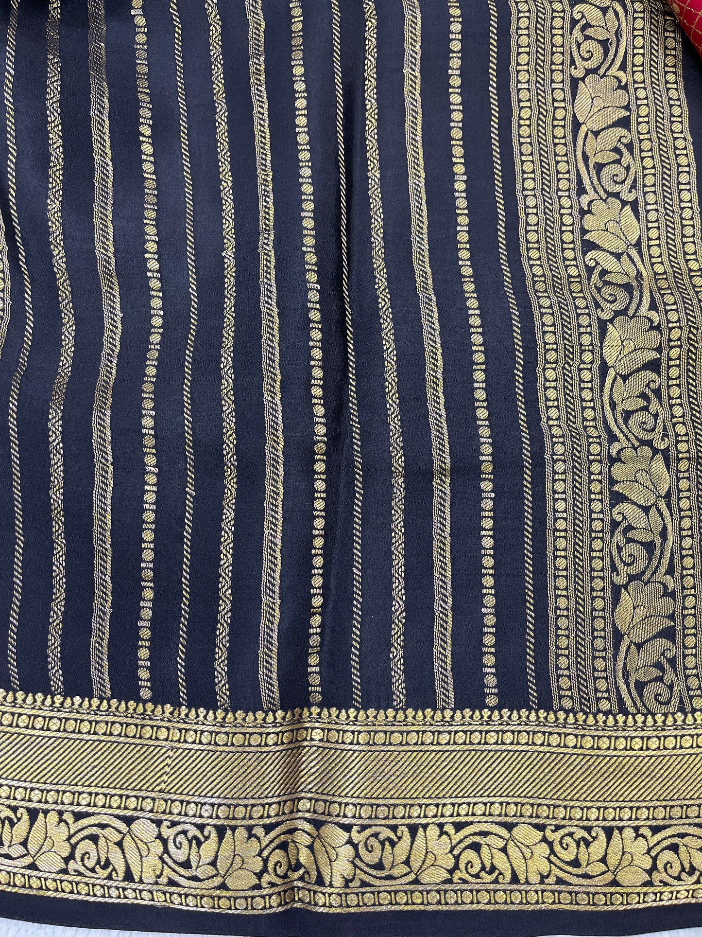Pure crepe Mysore silk-Dhivya Checks(26379937)