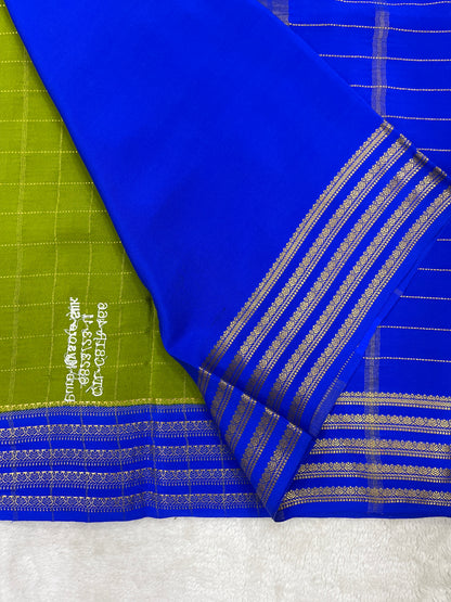 Pure Mysore silk saree -(144662)
