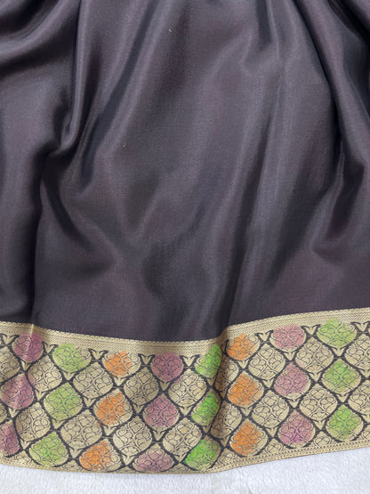 Pure crepe Mysore silk-Embroidery(15112604)