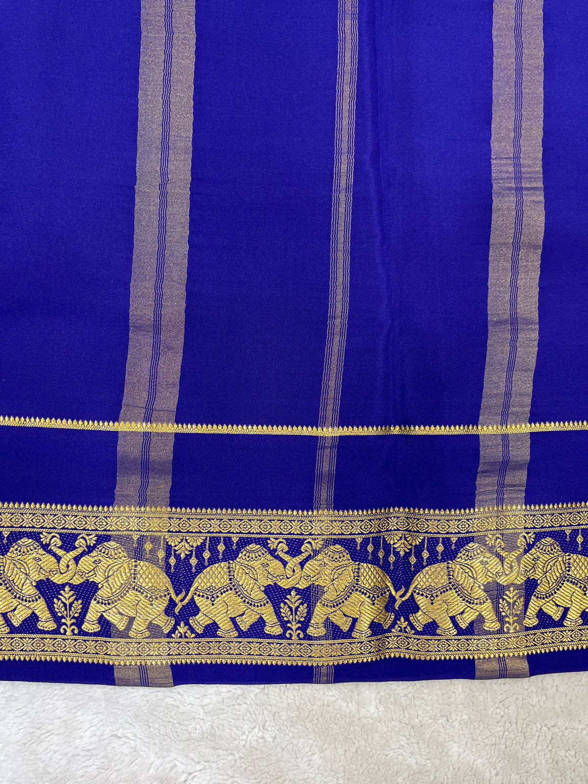 Pure Mysore Silk Saree-(1450564)