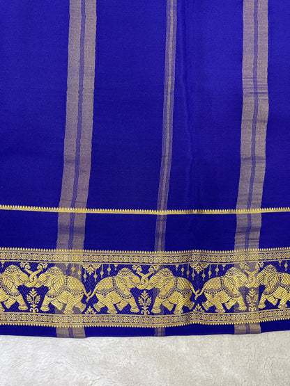 Pure Mysore Silk Saree-(1450564)