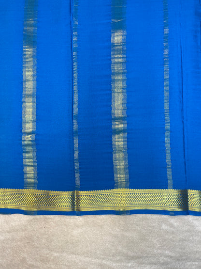 Pure Crepe Mysore Silk Saree-110 GSM(1104002)