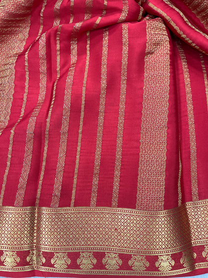 Pure Mysore silk saree-Butta (259871)