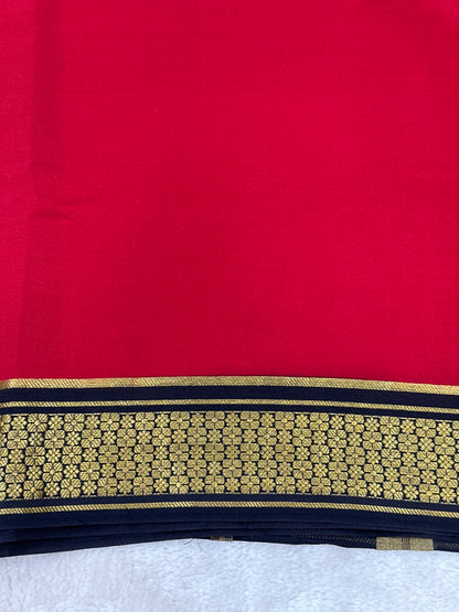 Sliver Based Zari Pure Mysore Silk Saree