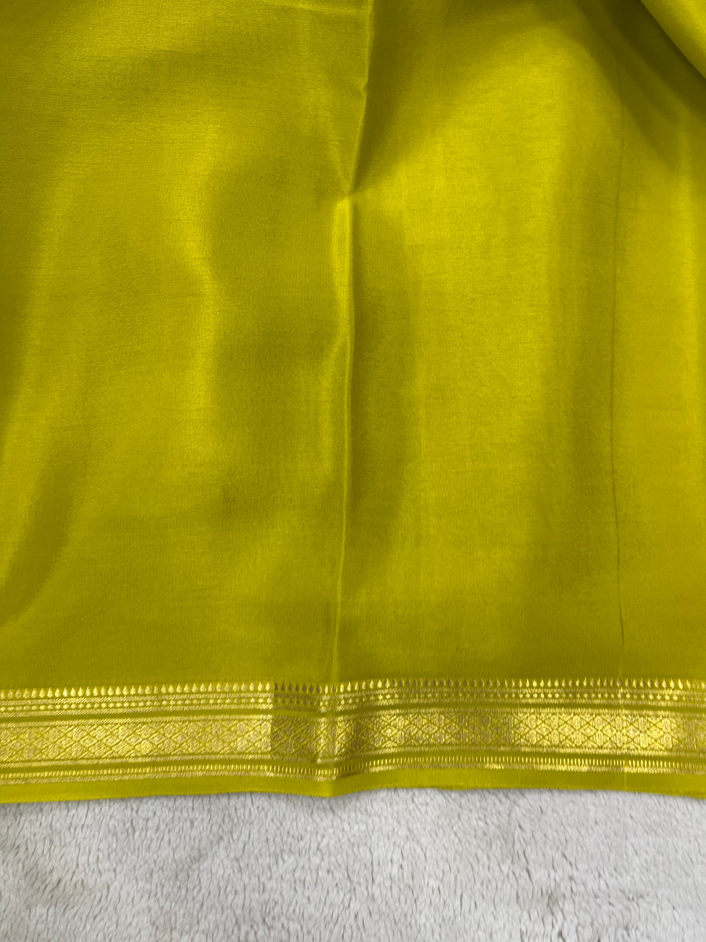 Pure crepe Mysore silk-Piping Contrast(1103601)