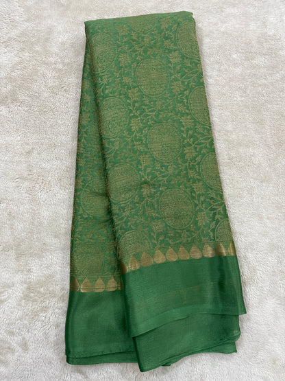 Pure crepe Mysore silk 1111101(80GSM)