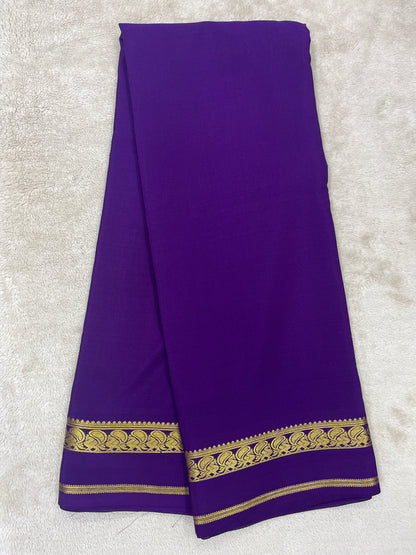 Pure crepe Mysore silk 120 GSM ( 110861 )