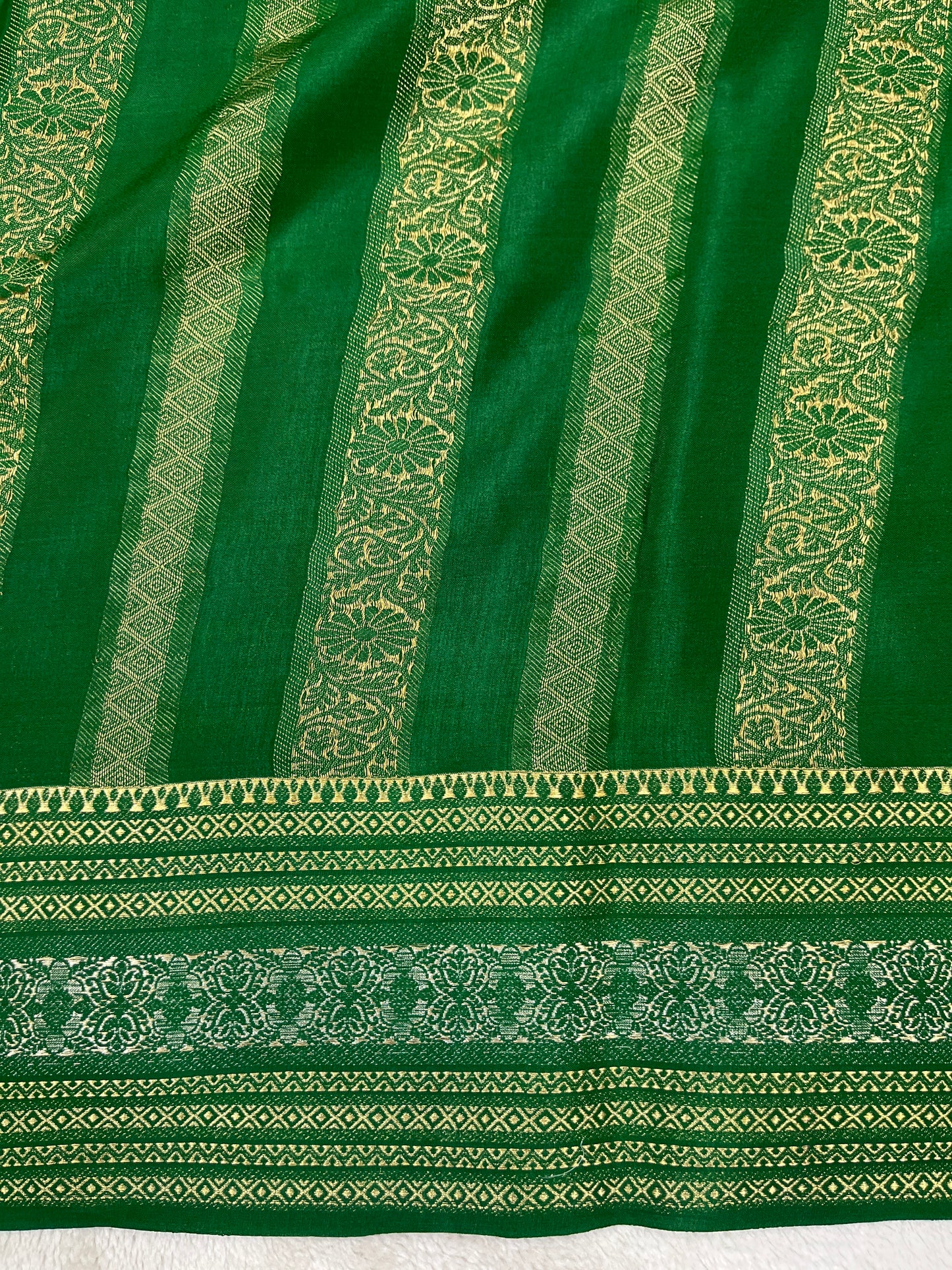 Pure crepe Mysore silk-SVS Mungi(15080804)