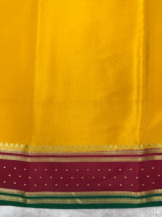 Crepe Mysore silk saree 26390101 (100gsm)