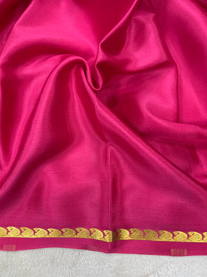 Pure crepe Mysore silk-Piping Self(1103603)