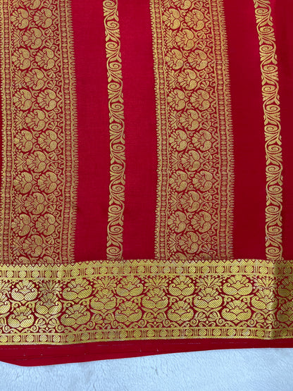 Pure crepe Mysore silk -16277201(120GSM)