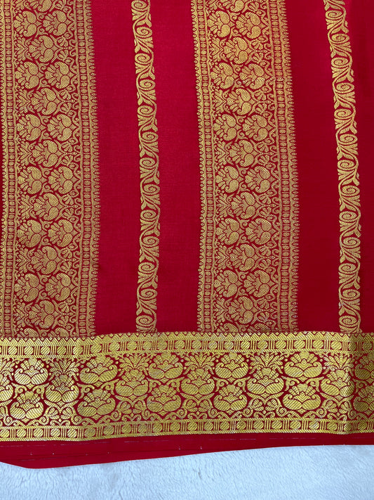 Pure crepe Mysore silk -16277201(120GSM)