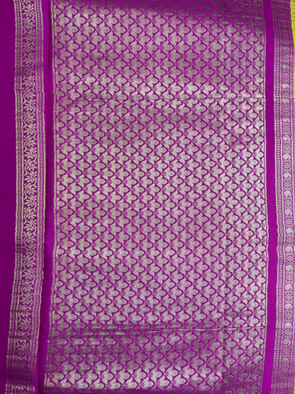 Pure Mysore silk - partly Pallu (16274304)