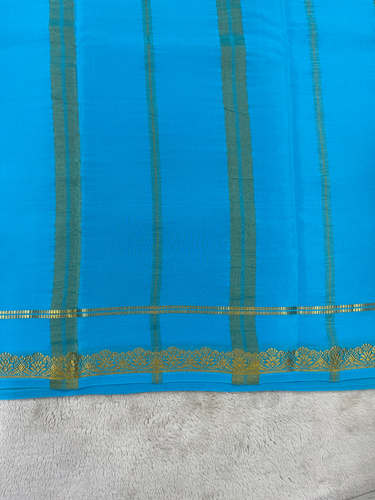 Pure  Mysore silk-Bentex Flower -1459131(120GSM)
