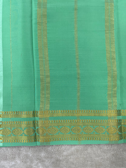 Pure Mysore Silk Saree-(14601221)