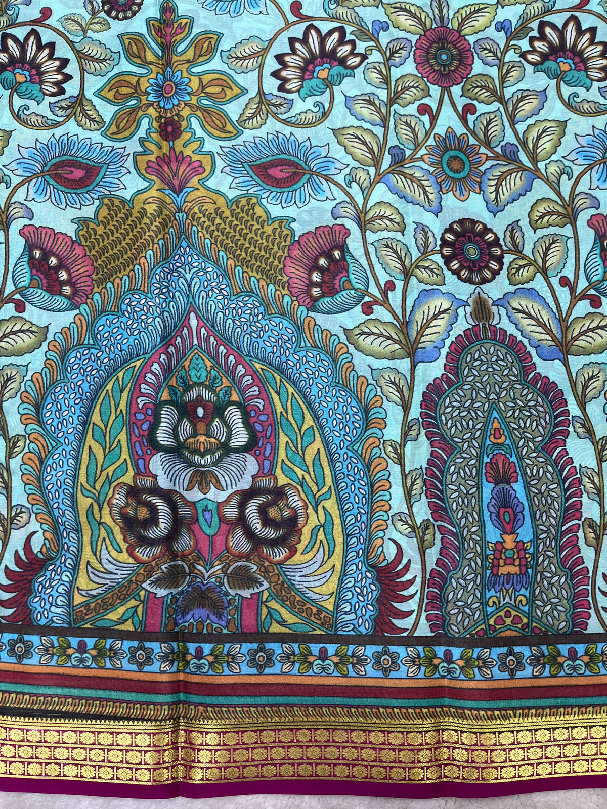 Pure crepe Mysore silk saree 26386623 (70gsm)
