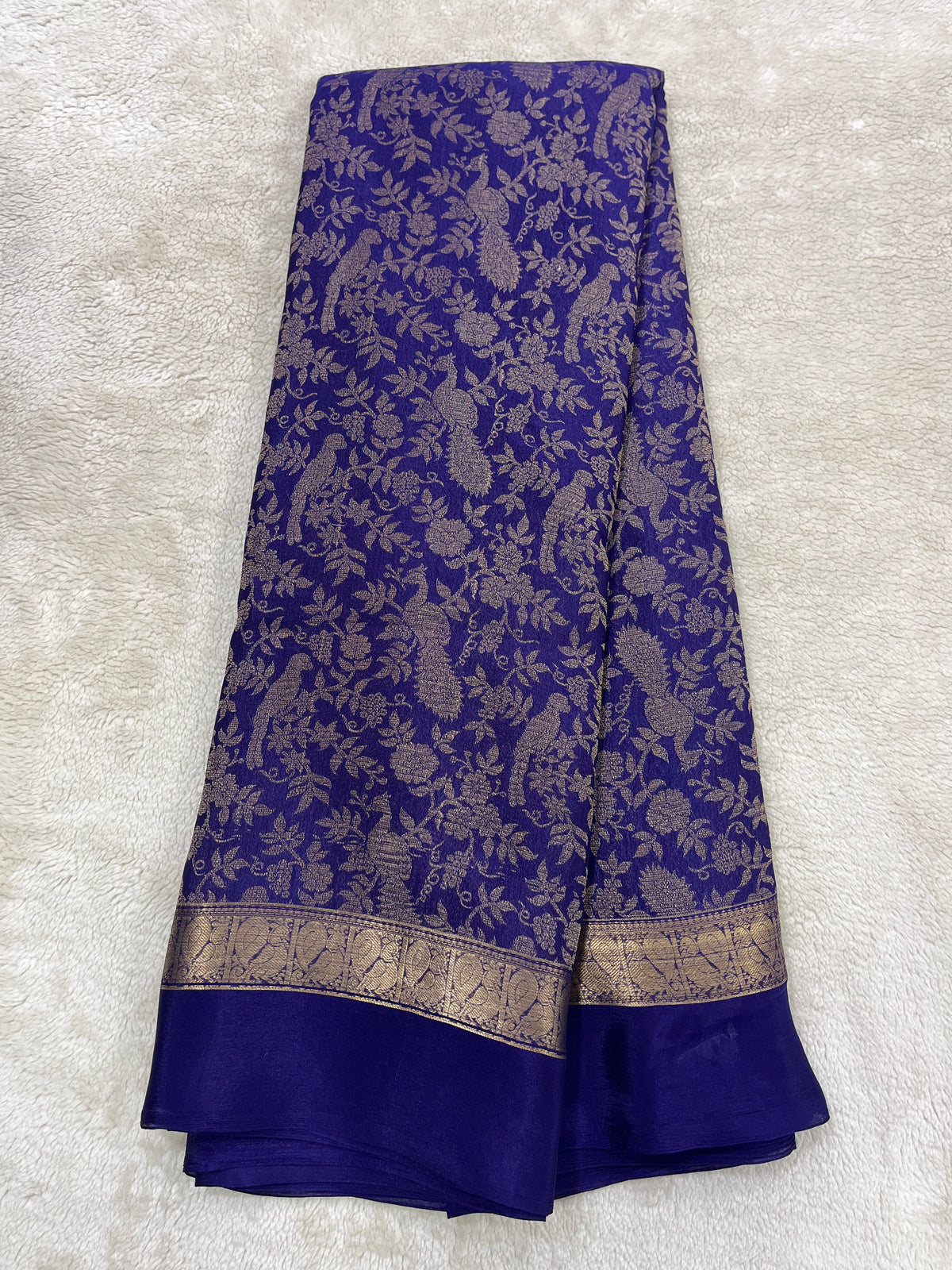 Pure crepe Mysore silk 1111802-(80 GSM)