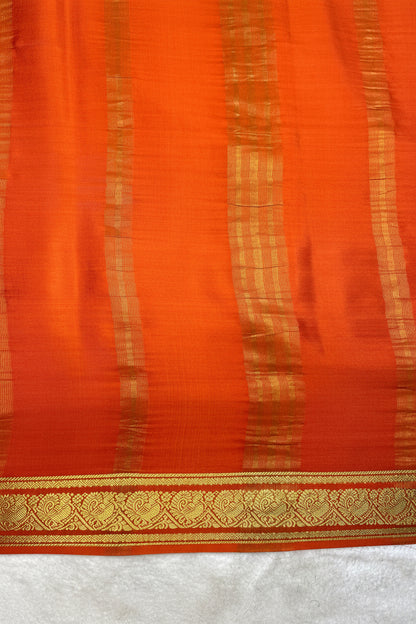 Pure crepe Mysore silk - 3D mango ( 1104906 )
