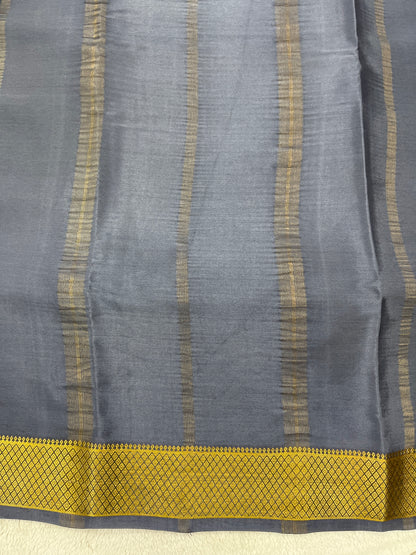 Pure crepe Mysore silk-Ssri Center(15080813)