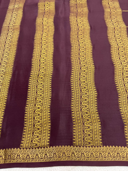 Pure crepe Mysore silk 13105584(100GSM)