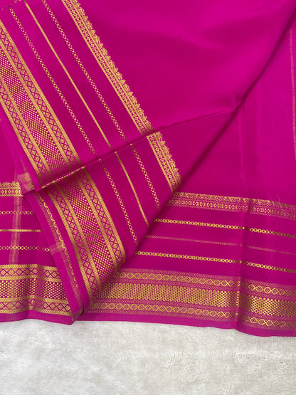 Pure Mysore Silk Saree-(143581)