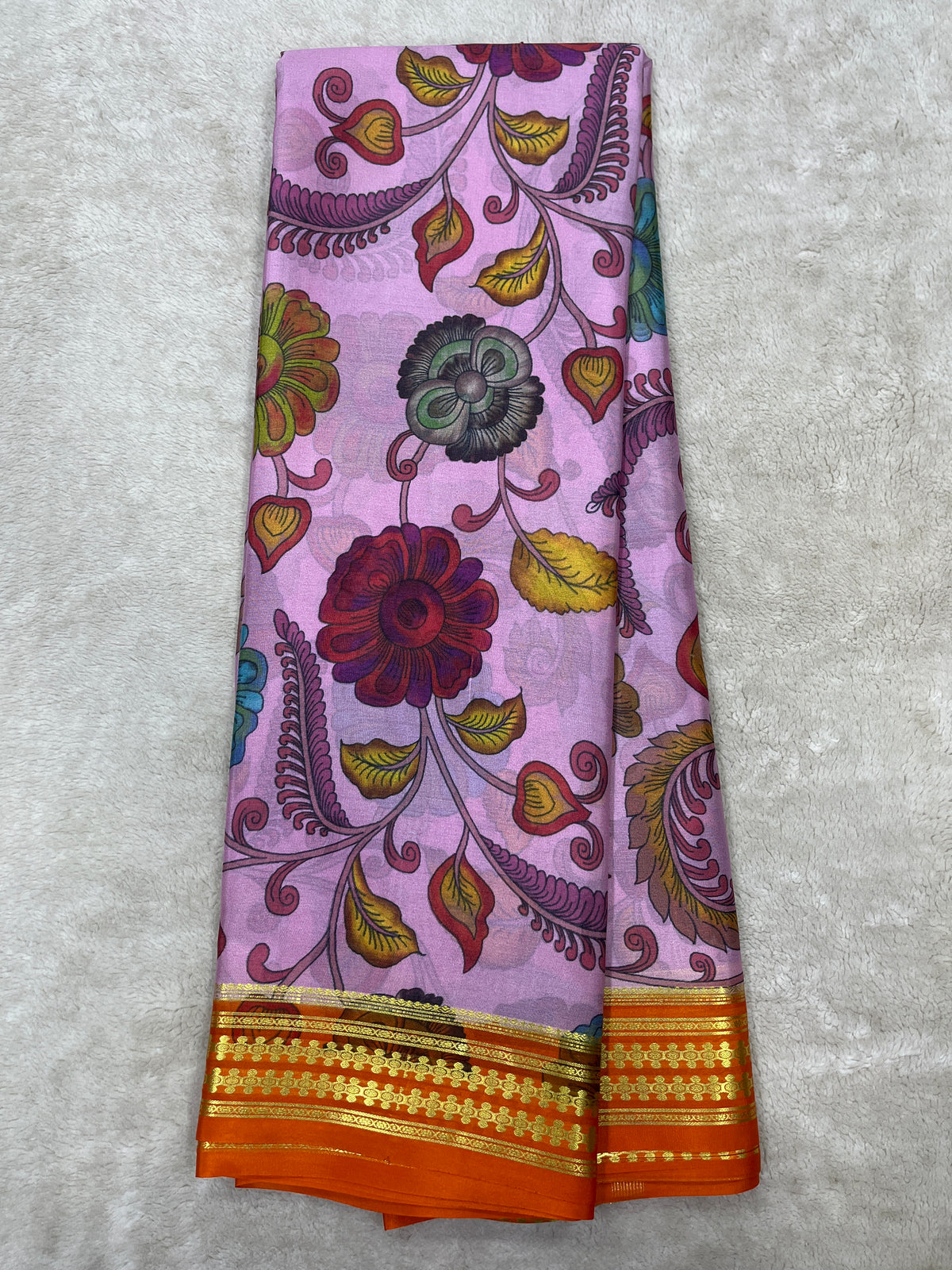 Pure crepe Mysore silk saree 26386623 (70gsm)