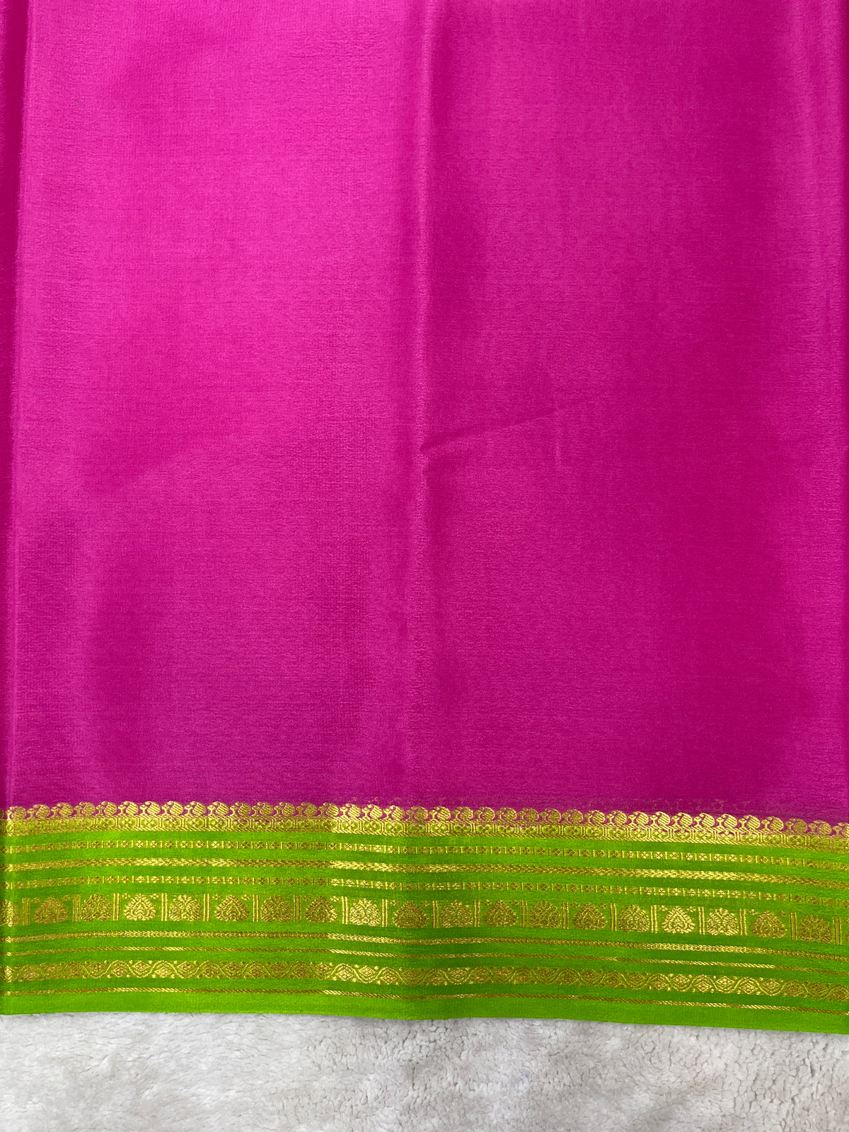 Pure crepe Mysore silk saree 13105585 (70gsm)