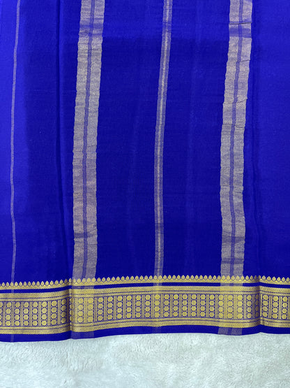 Pure Mysore Silk Saree-(144892)
