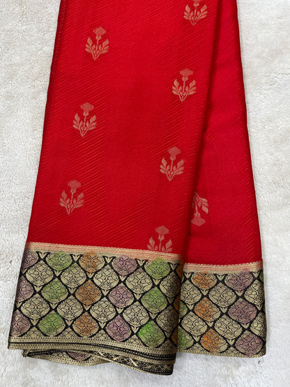 Pure crepe Mysore silk-Embroidery(15112604)