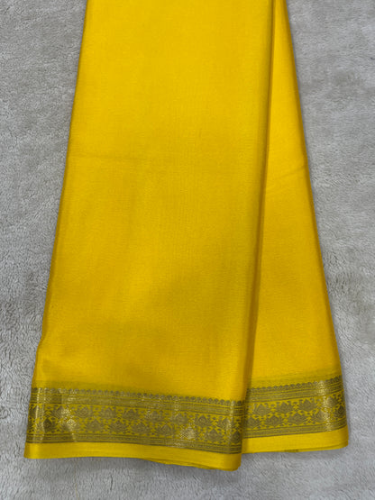 Pure crepe Mysore silk- Trisha 2 Self(16275513)