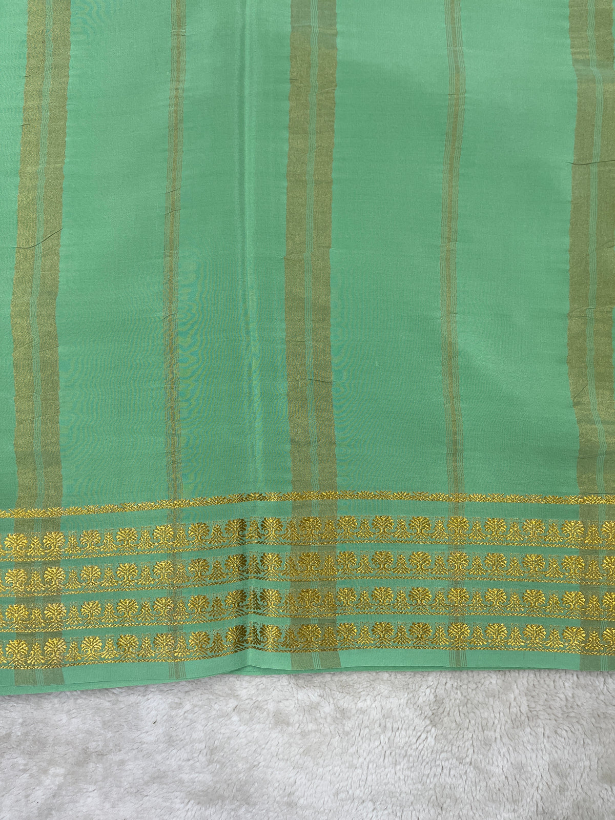 Pure Mysore silk saree -(143621)