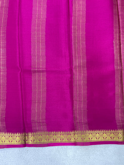 Pure crepe Mysore silk