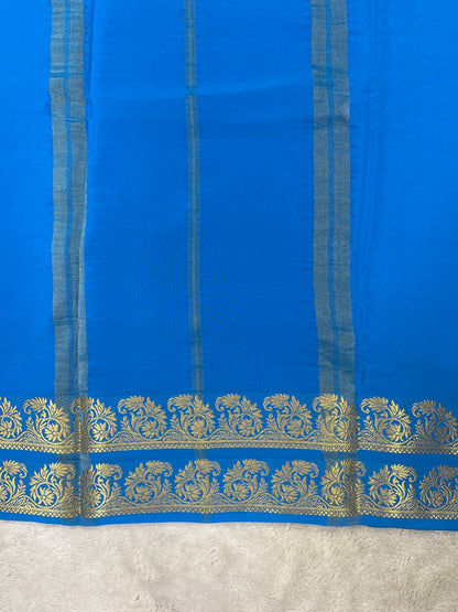 Pure Mysore Silk Saree-(1459016)