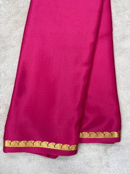 Pure crepe Mysore silk-Piping Self(1103603)